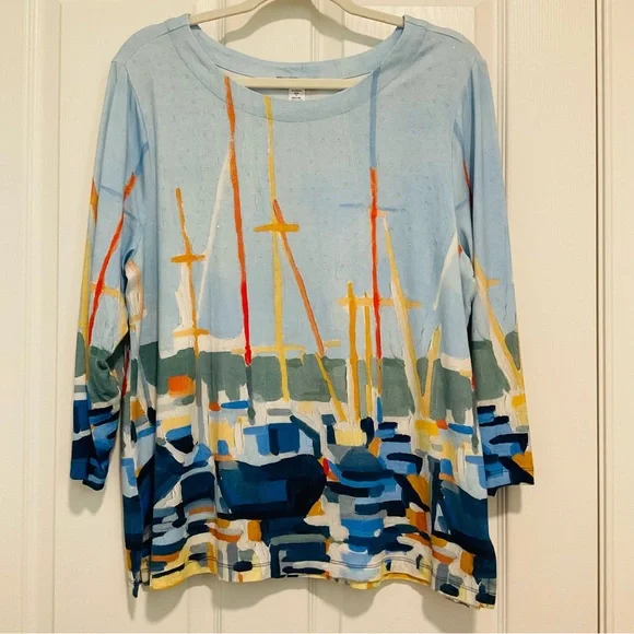 Simply Art by Dolcezza Top - Picture 1 of 5